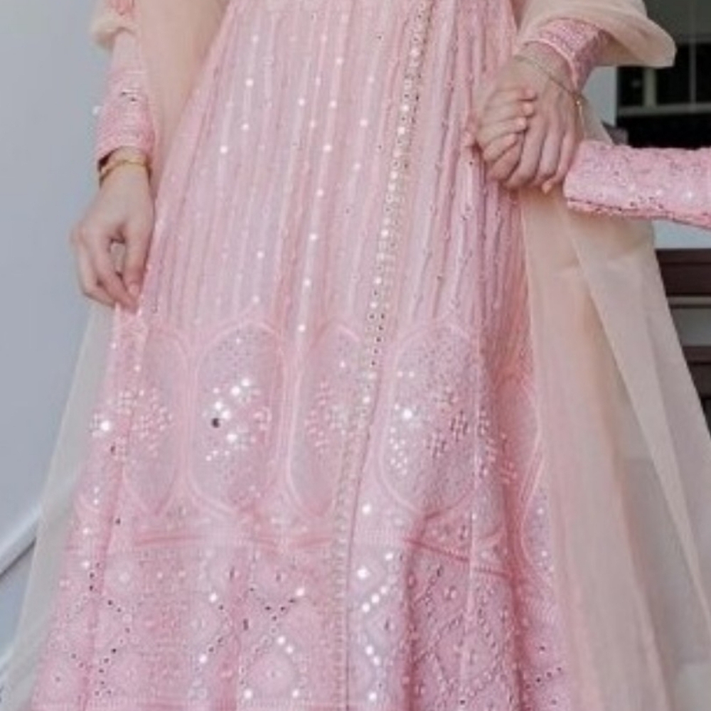 Ayesha Somaya Long Sleeve 3 Piece Dress - Picture 4 of 11